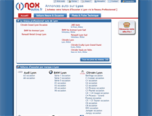 Tablet Screenshot of lyon.nox-autos.fr